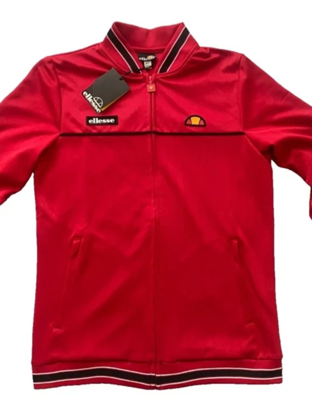 Ellesse Tommie Red Fitted +Track Jacket